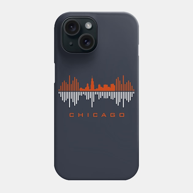 Chicago City Soundwave Phone Case by blackcheetah