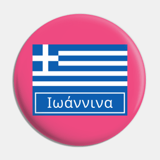 Ioannina in Greek Pin