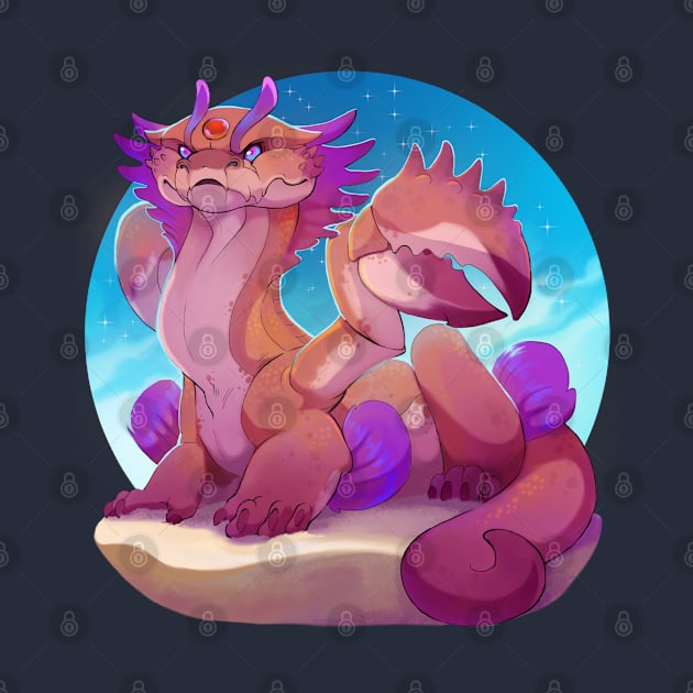 Cancer dragon by Grimmla