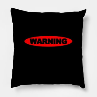 Warning Im An English Teacher T-Shirt Pillow