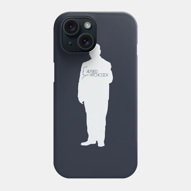 Alfred Hitchcock Fan Art Phone Case by Frajtgorski