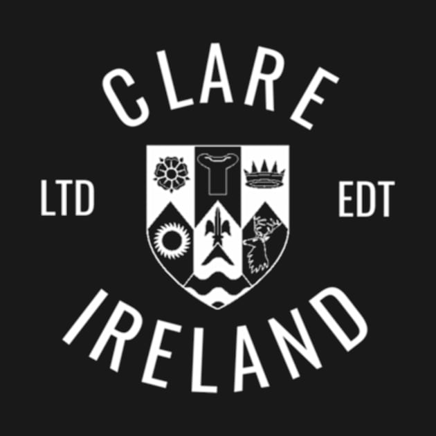 Clare Ireland County Pride Gaelic Football And Hurling by Sink-Lux