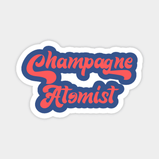 CHAMPAGNE ATOMIST Magnet