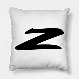 Alphanumeric Elegance Pillow