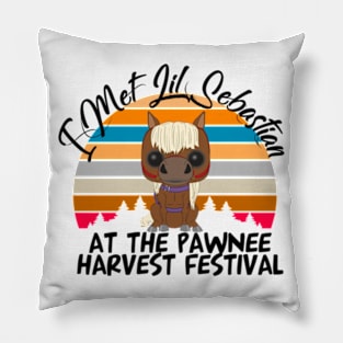 Lil Sebastian Pawnee Harvest Festival Parks And Rec Pillow