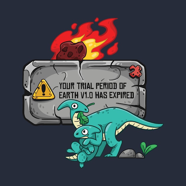 Dino Mama - Earth trial period by undeadPixel