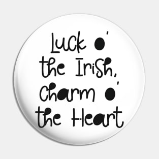 Luck o' the Irish, Charm o' the Heart Pin