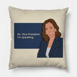 Mr. Vice President, I'm Speaking Pillow