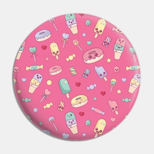 Cute Candy Pattern Pin