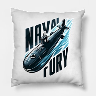 Submarine, Naval Fury Pillow