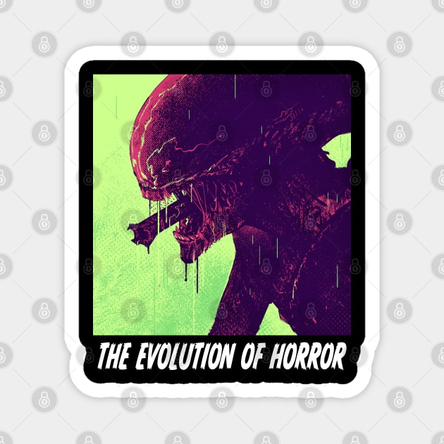 ALIENS Artwork Magnet by Evolution Of Horror