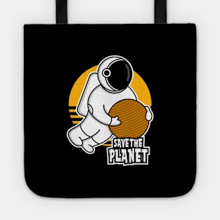 ATRONAUT SAVE THE PLANET Tote