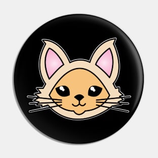 Cat Face 6 - Cat Lover Cats Pin