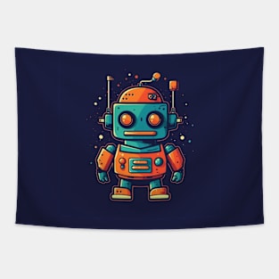 Cute robot Tapestry