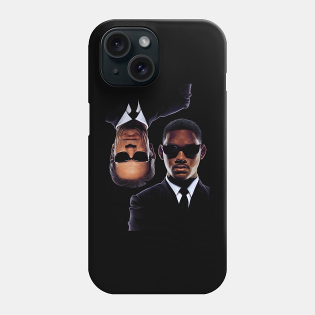 Men in Black Phone Case by dmitryb1