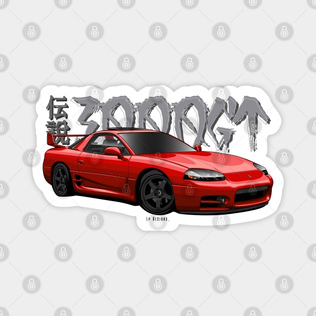 3000Gt Magnet by LpDesigns_