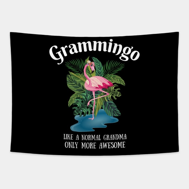 Grammingo Like A Normal Grandma Only More Awesome Tapestry by JustBeSatisfied