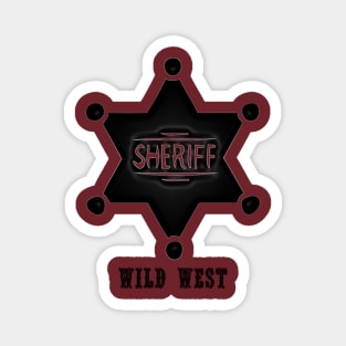 Western Era - Wild West Sheriff Badge 2 Magnet