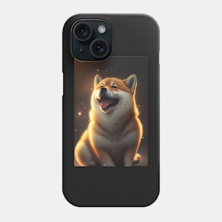 Happy Shiba Inu Dog Phone Case