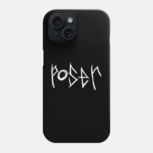 Poser B Phone Case by no_shmel