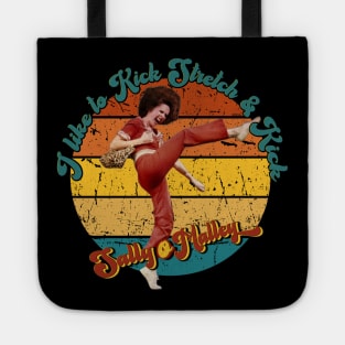 Sally OMalley -Retro Sunset Funny Quote Tote