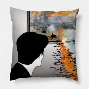 Abstract Sensitive Pillow