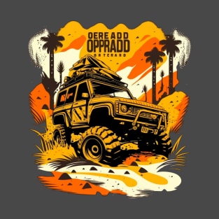 Off-road truck with cool doodle T-Shirt