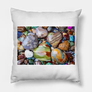 Seven Herats Of Stone Pillow