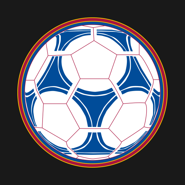 Barcelona Soccer Ball by Shy Guy Creative