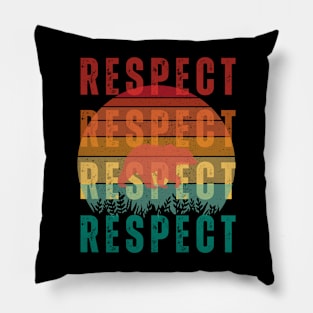 Respect (Bear Edition) Pillow