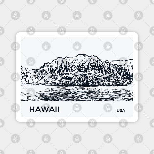 Hawaii USA Magnet by Lakeric