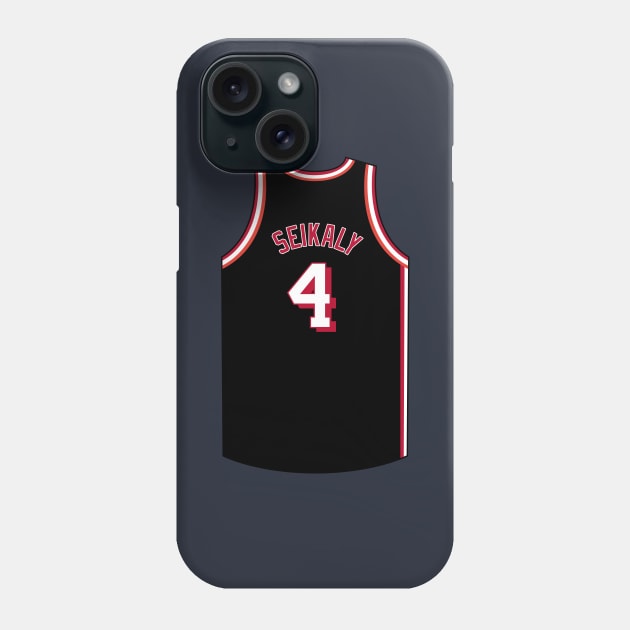 Rony Seikaly Miami Jersey Qiangy Phone Case by qiangdade