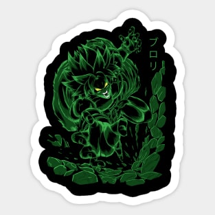 Dragon Ball Super Broly Broly Goku Vegeta Gogeta Sticker for Sale by  igor-me