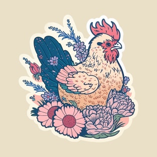 Springtime Rooster T-Shirt