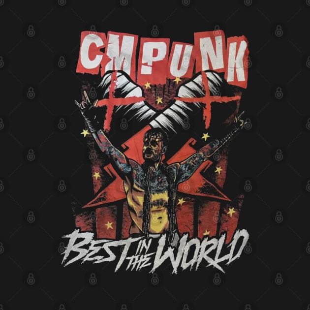 CM Punk Elite Best In The World by Holman