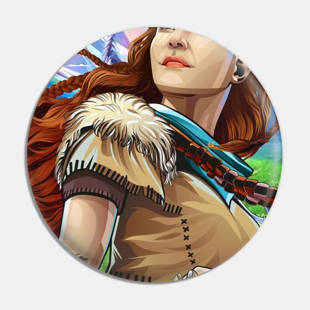 Aloy Horizon Zero Dawn Pin by RSN