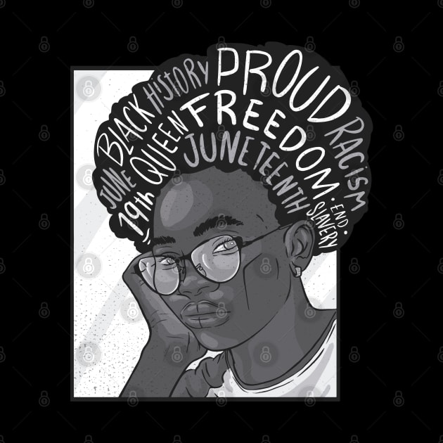 Juneteenth June 19th Black Freedom by Kali Space