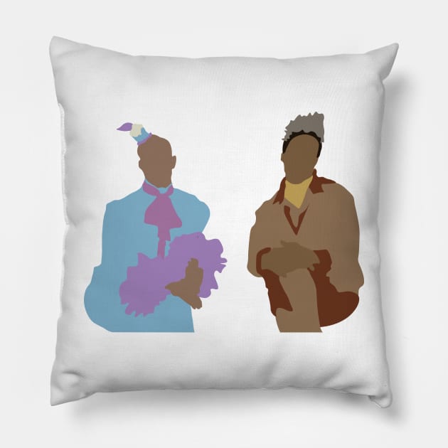 Men on Film Pillow by FutureSpaceDesigns