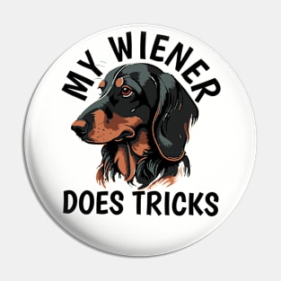 My Wiener Dog Does Tricks Pin
