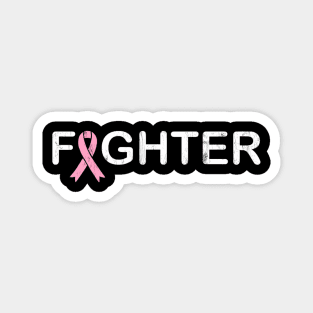 Breast Cancer Fighter  World Cancer Day  Ribbon Magnet