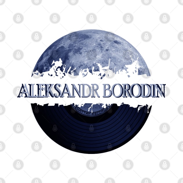 Aleksandr Borodin blue moon vinyl by hany moon