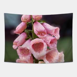 Pink Spring Flowers Tapestry