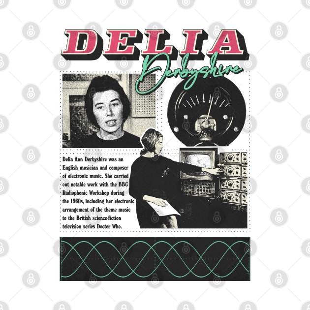 Delia Derbyshire /\// Fan Artwork by DankFutura