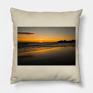 Super September Seaton Sluice Sunrise Pillow