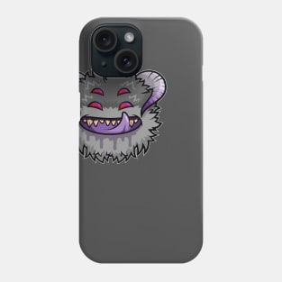 Diabolical Fuzzball (charcoal) Phone Case