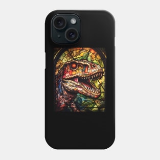 T-Rex dinosaur face Phone Case