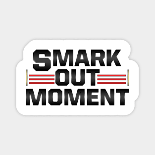 Smark Out Moment logo without belt (black) Magnet