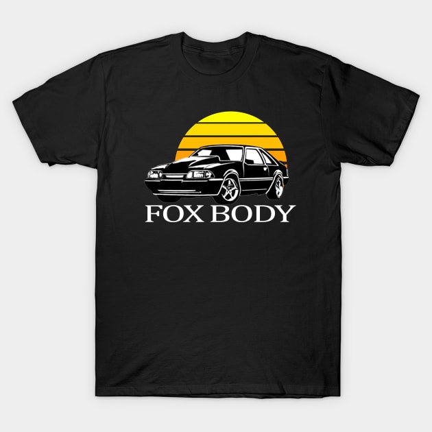 American Foxbody Muscle Car 5.0l T Shirt American Foxbody Muscle Car 5.0l T Shirt