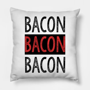 I Love Bacon Pillow