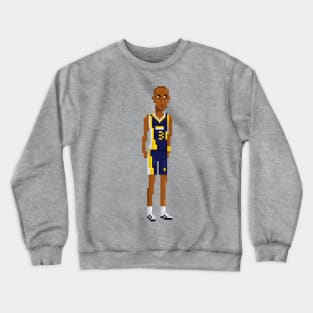 Nba Indiana Pacers Women's Gray Long Sleeve Team Slugger Crew Neck